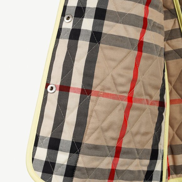Burberry Lemon Quilted Snap-Closure Jacket - Picture 9 of 12